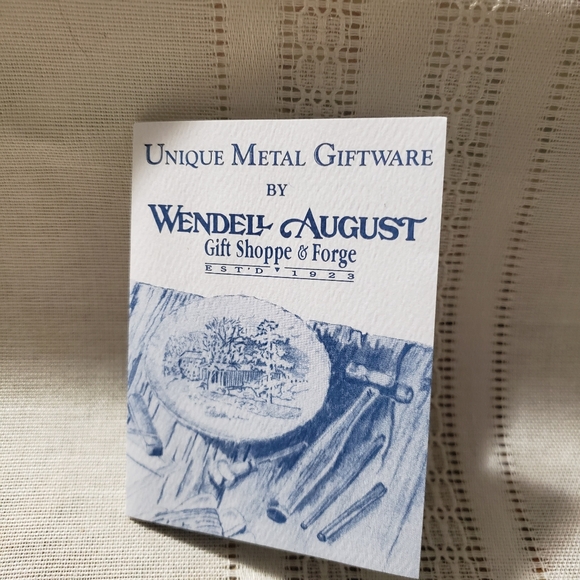 Beautiful Vintage 1986 Wendell August Forge Teddy Bear Forged Aluminum Ornament - Picture 11 of 16